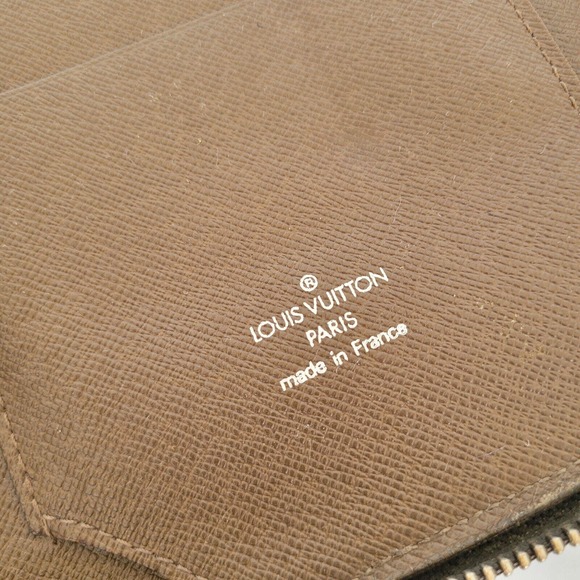 LOUIS VUITTON LV Brown Zip Around Wallet Organizer Atoll Large Clutch Unisex - Picture 6 of 14